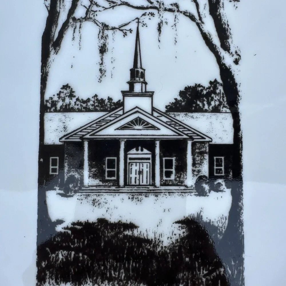 Vintage Mandarin Presbyterian Church Commemorative Plate – Jacksonville Florida